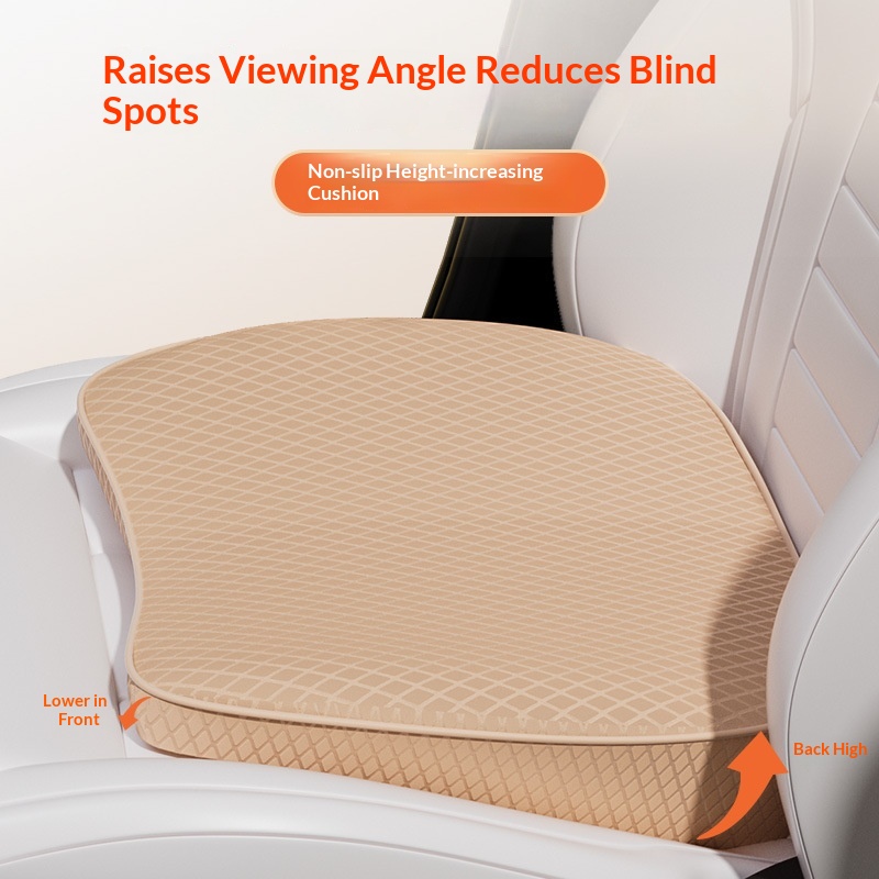 Heart-Shaped Memory Foam Car Seat Booster Cushion