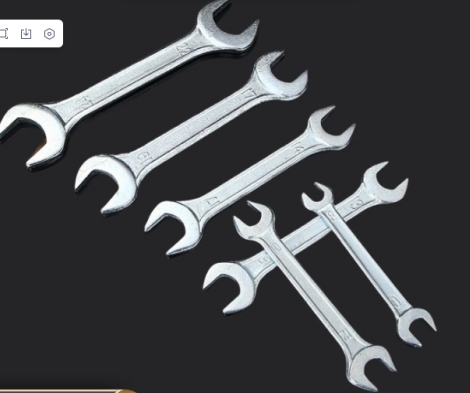 Double Open-Ended Spanner, 8-10 mm